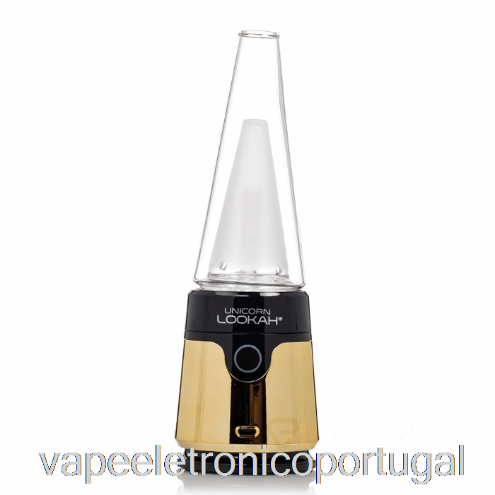 Vape Eletrônico Lookah Unicórnio Ouro Real